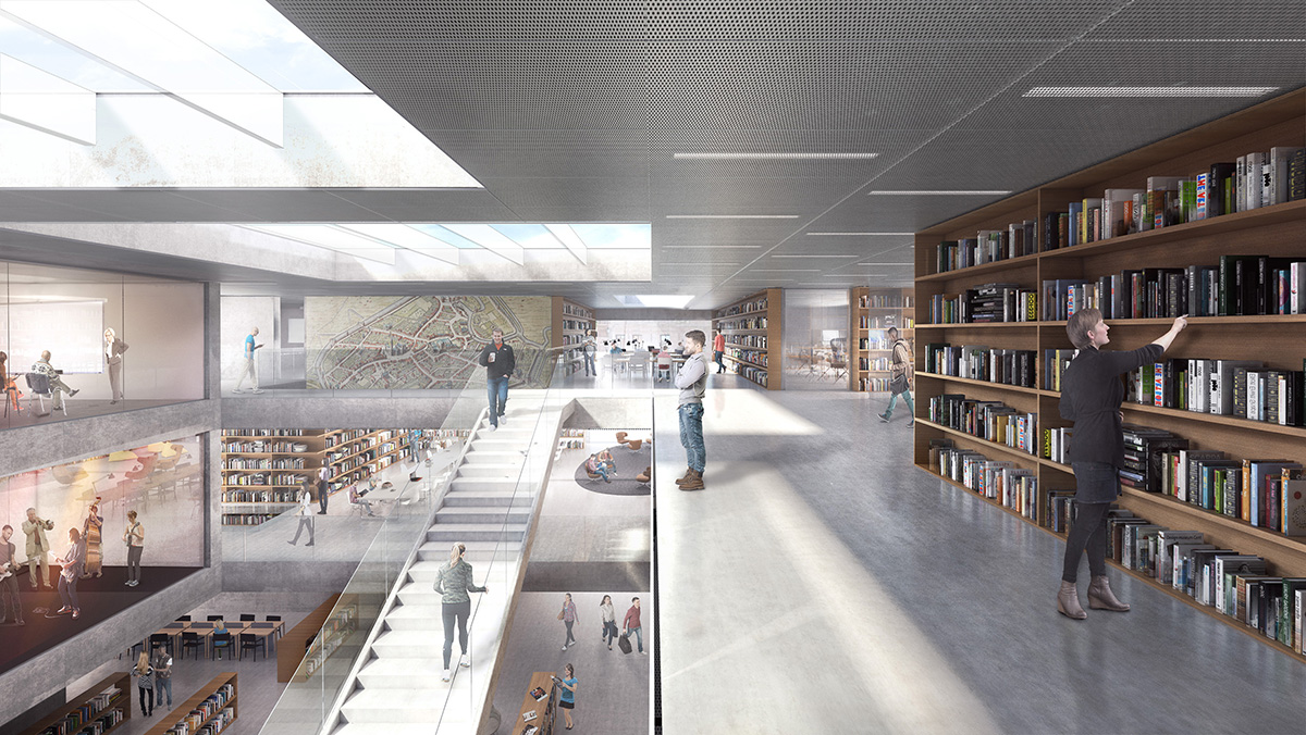 KAAN Architecten_Pupillensite_interiors 2nd floor